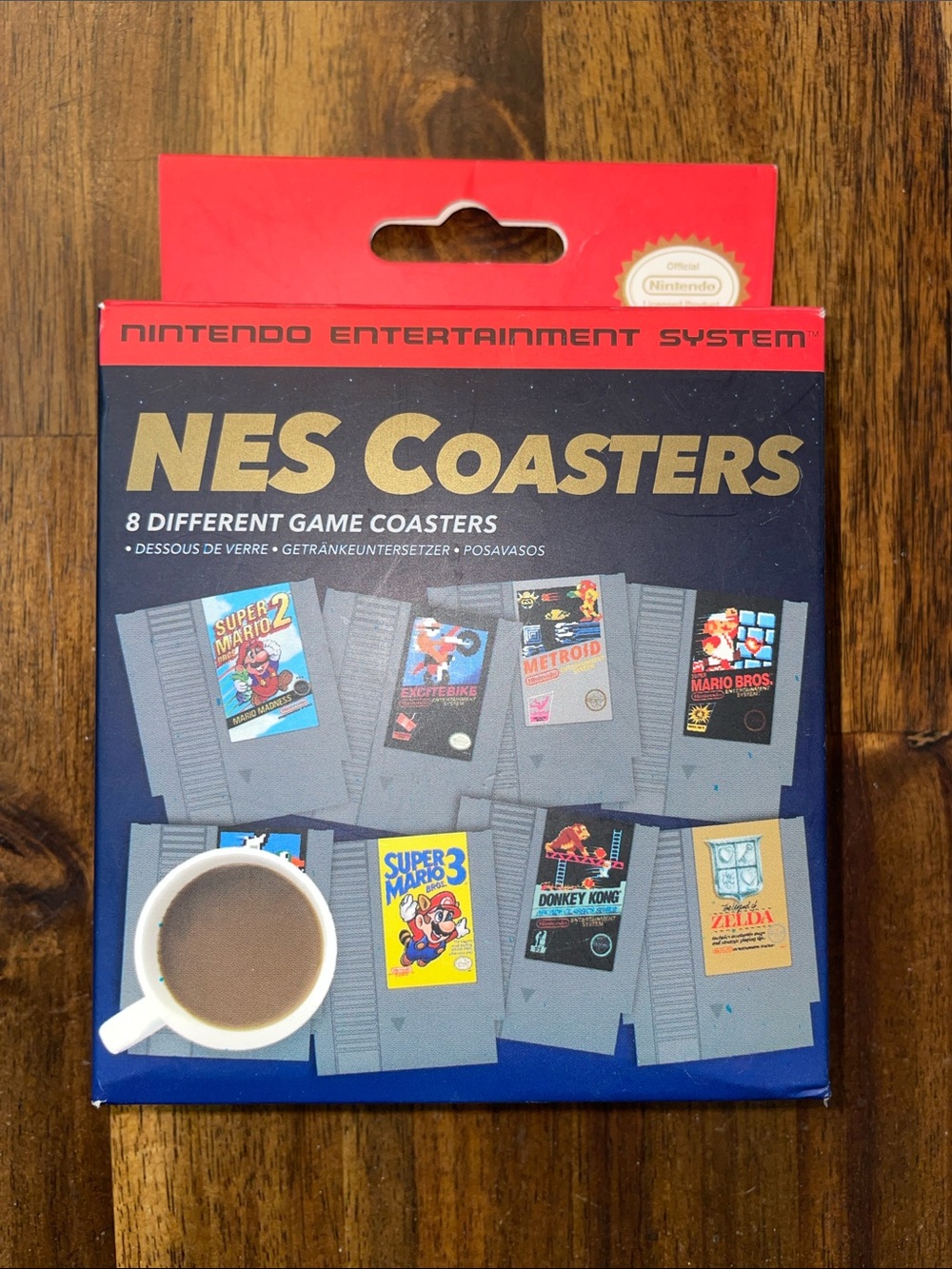 NES Game Coasters